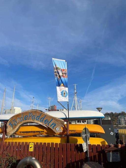 Moderne Lejlighed Ved Flensborg Havn Buitenkant foto